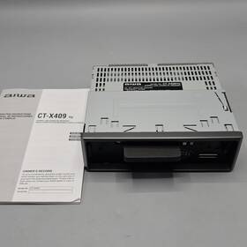 Aiwa Ct-x409 Stereo Car Cassette Receiver No Face Untested