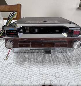Aiwa Tp-1015 In-dash Cassette Player Car Audio Unit Balance Control Mpn