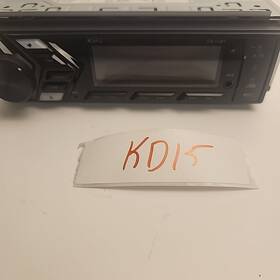 Ca10bt Akamate Single Din Car Stereo Radio Bluetooth With App Control Untested