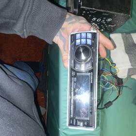 54-10142z66-a Alpine Car Radio Single Din Bluetooth Cd Player With Detachable Face