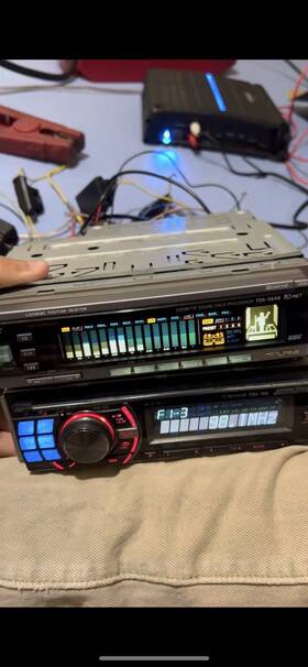 Alpine 54s90889w49-o Tda-5648 Dsp Surround Cassette Player Cda-105