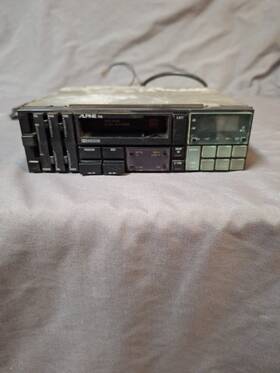 7155j Alpine Vintage 7155 Car Radio Cassette Receiver Am / Fm Old School Rare