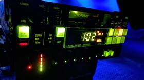 7273j Alpine Cassette Car Stereo 3311 Graphic Eq Vintage Tested Working