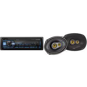 43csc6934 Alpine 840425810705 Ute-73bt Bluetooth Receiver No Cd A Pair Of 6x9 Inch Speaker