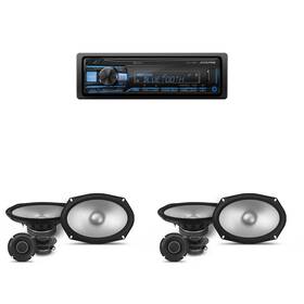Ute-73bt Alpine 840425810859 Mech-less Digital Bluetooth Media Receiver With 2 Pairs Alp Inch