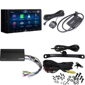 Alpine 840425811047 Ilx-w670 7 Inch Mechless Bluetooth Car Receiver Deck Deluxe Package With K