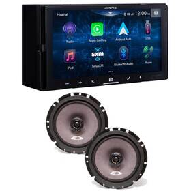 Alpine Alpinebdl240911-01-uob-k Ilx-w670 Digital Multimedia Receiver With Sxe-1726s 6.5 Inch Coax - U