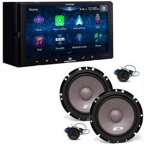 Alpinebdl240911-02-uob-k Alpine Ilx-w670 Digital Multimedia Receiver With Sxe-1751s 6.5 Inch Componen