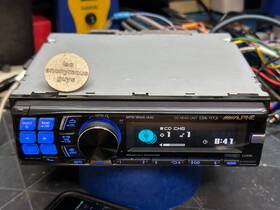 Cda-117ji Alpine # Jdm Cd Head Unit Shuttle Control Vintage Old School Restored Cda-117ji Alpine # Jdm Cd Head Unit Shuttle Control Vintage Old School Restored