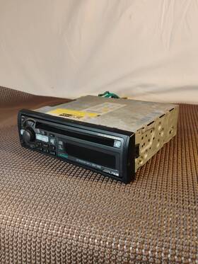 Cda-7832r Alpine Vintage Cda-7832 Car Cd Radio Green Orange Colors Tested Stereo Clean
