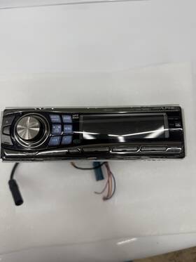 Cda-9856ji Alpine 1din Cd Head Unit Ipod Compatible Car Stereo Tested Working
