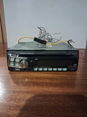 Cde-9803 Alpine Cd Receiver Car Stereo Read Description