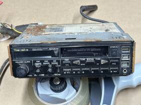 Alpine Cq-r9300eu Vintage 80s Technics Alphatuner Car Stereo Cassette Deck Radio Fm-am