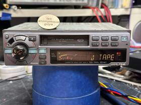 Tda-7552j Alpine # Jdm Cassette Deck Ai-net Cd Ctrl Vintage Old School Restored