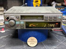 Tda-7556j Alpine # Jdm Cassette Deck Ai-net Cd Ctrl Vintage Old School Restored