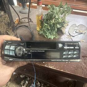 Alpine Tdm-7560 Cassette Player 1 Din 35wx4 Amp Full Logic Cd Changer