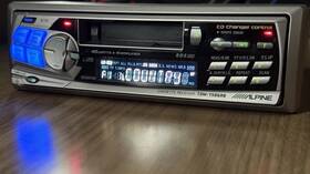 Alpine Tdm-7586rb Car Audio Stereo Am/fm Cassette Unit Old School Vintage Rare