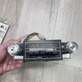 6703002 Ara Vintage Car Cassette Receiver Am/fm - Untested As Is