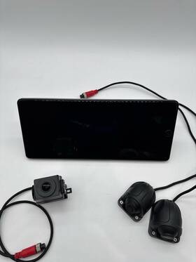 674260 Aslong 10.36in Wireless Carplay Screen 4k Dash Cam Android Auto Touchscreen