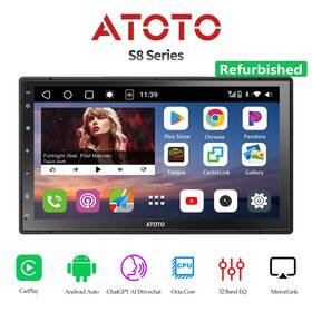 S8eg2c74msbs10 Atoto S8 2din 7 Inch Ai Car Radio Digital Multimedia Receiver Gps Drive Chat 4g Lte