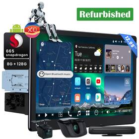 X10eg129eb Atoto 1080p Hd Cam X10 12.95in 1& 2din Android Car Stereo Gps Tracking 8g 128g