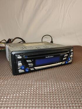 A1000n Audiobahn Cd Player Car Stereo 2005 Radio Xm With Wires Tested A1000n Audiobahn Cd Player Car Stereo 2005 Radio Xm With Wires Tested