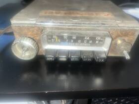 2060801 Audiovox Am Fm Car Radio Vintage From 1970 Triumph Tr6
