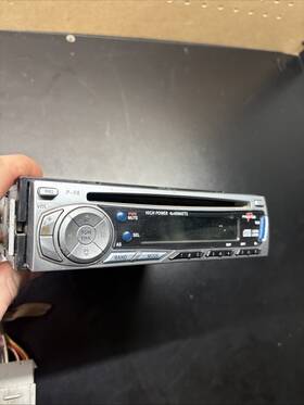 28a49600 Audiovox Prestige By P-98 Am/fm Cd Car Stereo Radio Head Unit Used Untested