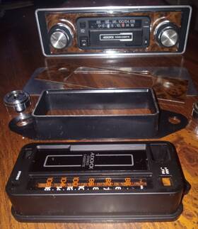 Id-605a Audiovox Cas-110 In-dasher Id-605a/cas-110 Stereo Cassette Player