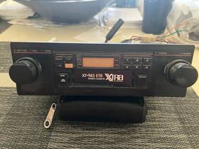 Xt-943 Audiovox Digital Am/fm Stereo Radio Cassette Player Working