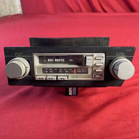 Cs-42 Big Brute Auto Reverse Car Stereo Cassette Tape Player Untested