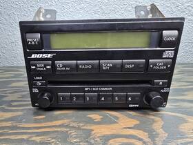 Cq-en7461x Bose Car Stereo 05-07 Nissan Pathfinder In Dash Unit 6 Cd Changer 28185 Ea420