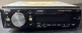 510ca Boss Single Din Cd Receiver Car Stereo - For Parts / Not Working 510ca Boss Single Din Cd Receiver Car Stereo - For Parts / Not Working