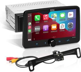 Boss Audio Bcpa8rc Bcpa8 Apple Carplay Bluetooth 8 Monitor Single Din Car Stereo Rear Camera