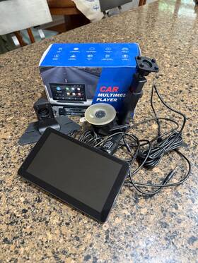A3430 Car Multimedia Player 7 Inch Touch Screen Display Wireless System