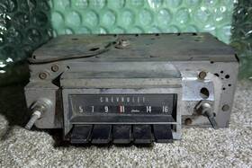 986863 Chevrolet Vintage 1967 Chevy Corvair Gm Model #986863 Am Pb Delco Car Radio