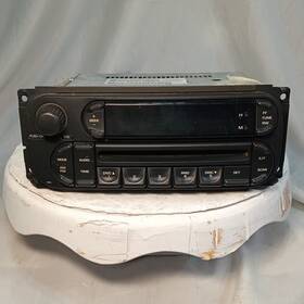 Chrysler 56038518ae Car Stereo Cd Cassette Am Fm Oem Dodge Jeep Fully Tested