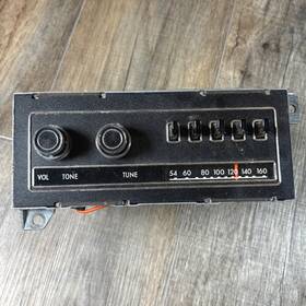 3501608 Chrysler Mark Trim Radio Am 1610 Khz Model Vintage Car Auto Part Vtg