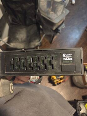 Clarion 0261206 Saab 900 Classic Audio Equalizer Pre 1987 Used
