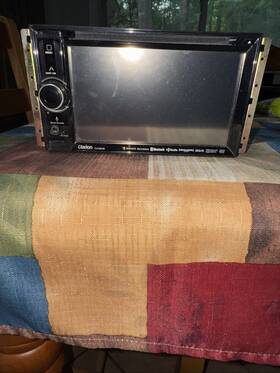 275-1557-00 Clarion Nx605 Dvd Navi Stereo Works Great Nice Used Condition