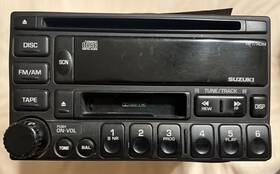 Ps-2428d Clarion Cassette Tape Cd Car Stereo Radio Great Looking Condition