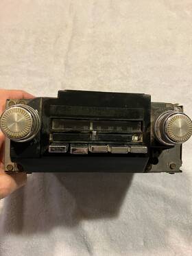 Delco 36cfp2 Untested Am-fm Car Radio #36cfp2 Fits 1971-1973 Cadillac 9341866