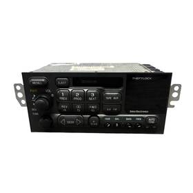16232091 Delco Electronics 1632091 Radio Cassette Player Black Oem Theftlock Not Tested