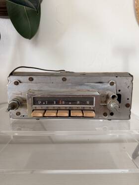 Ac-3506 Delco Remy 1963-64 Studebaker Avanti Radio Model Car Stereo