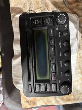3vwsg71k65m610340 Delphi Volkswagen Radio 2005 Vw Jetta