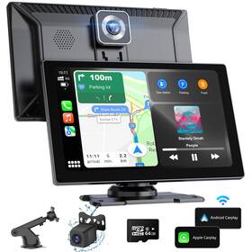 Dogfuel 797417909216 9 Inch Apple Carplay Screen For Car Portable Wireless And Android Au