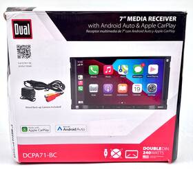 Dcpa71-bc Dual Electronics Dcpa71 Double Din 7 Inch Media Receiver With Apple Car Play And Android Auto Dcpa71-bc Dual Electronics Dcpa71 Double Din 7 Inch Media Receiver With Apple Car Play And Android Auto