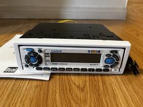 Dual Mxd60 Am Fm Cd Marine Car Radio Untested