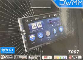 7007 Dwmm Double Din Bluetooth Car Stereo. 7 Inch Touchscreen With Reverse Camera