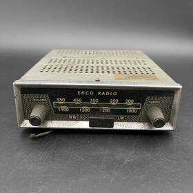 Ecko Cr-280 Vintage 1950s Ekco Car Radio Cr280 - For Parts Untested